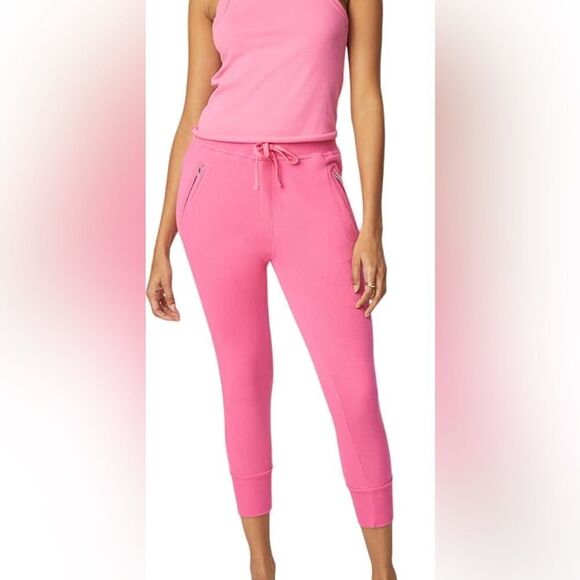 Bandier x Sincerely Jules Bright Rose The Juniper Jogger - Picture 5 of 16